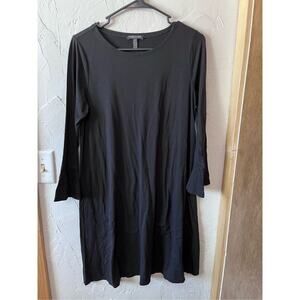 Eileen Fisher‎ Black Dress Sz Petite M
